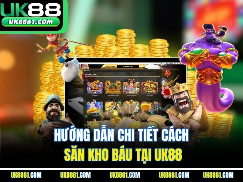 Hướng dẫn chi tiết cách săn kho báu tại UK88